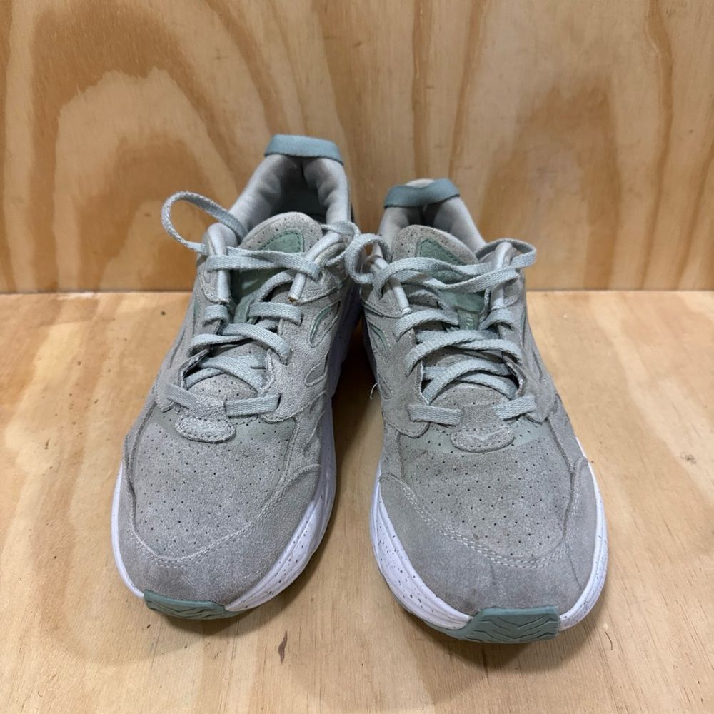 HOKA ONE ONE CLIFTON L SUEDE CLOUD BLUE/ICE FLOW RUNNING SHOES Womens Size 8.5 - Picture 2 of 8